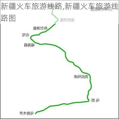 新疆火车旅游线路,新疆火车旅游线路图