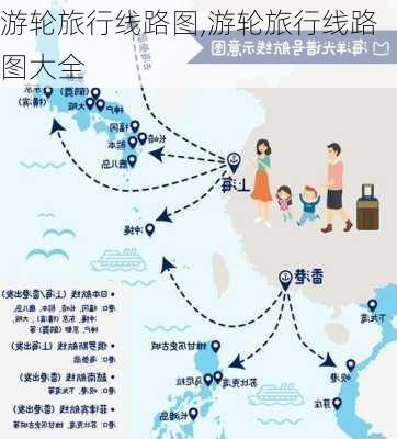 游轮旅行线路图,游轮旅行线路图大全