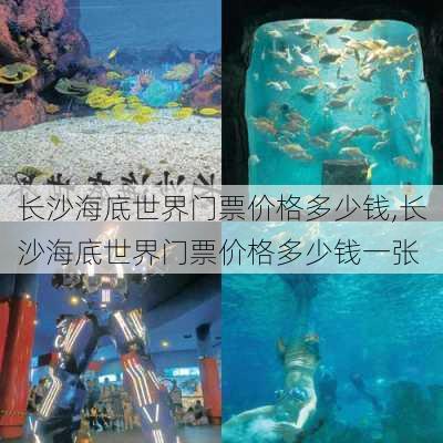 长沙海底世界门票价格多少钱,长沙海底世界门票价格多少钱一张