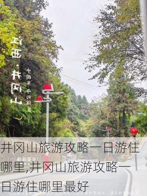 井冈山旅游攻略一日游住哪里,井冈山旅游攻略一日游住哪里最好