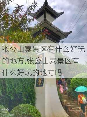 张公山寨景区有什么好玩的地方,张公山寨景区有什么好玩的地方吗