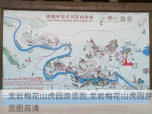 龙岩梅花山虎园游览图,龙岩梅花山虎园游览图高清