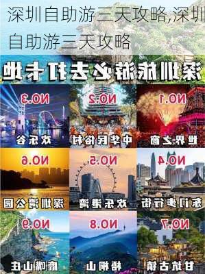 深圳自助游三天攻略,深圳自助游三天攻略