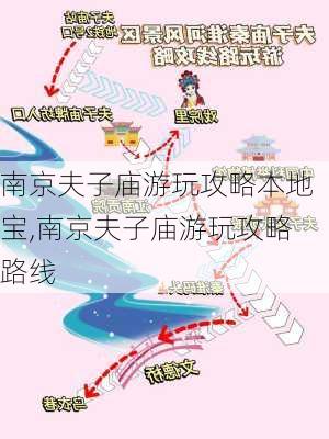 南京夫子庙游玩攻略本地宝,南京夫子庙游玩攻略路线