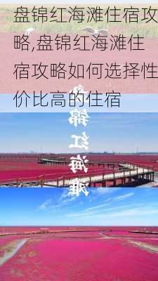 盘锦红海滩住宿攻略,盘锦红海滩住宿攻略如何选择性价比高的住宿