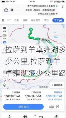 拉萨到羊卓雍湖多少公里,拉萨到羊卓雍湖多少公里路