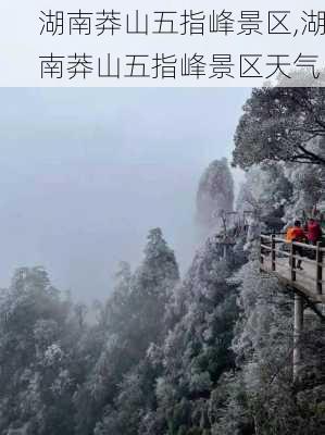 湖南莽山五指峰景区,湖南莽山五指峰景区天气