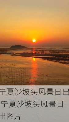 宁夏沙坡头风景日出,宁夏沙坡头风景日出图片