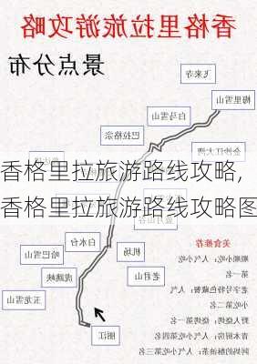 香格里拉旅游路线攻略,香格里拉旅游路线攻略图