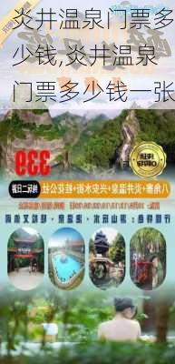 炎井温泉门票多少钱,炎井温泉门票多少钱一张