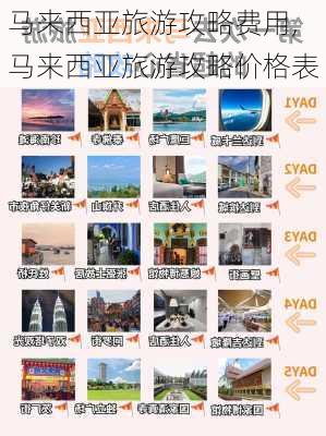 马来西亚旅游攻略费用,马来西亚旅游攻略价格表