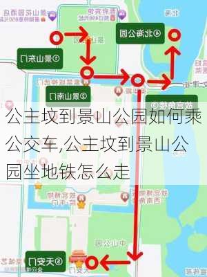 公主坟到景山公园如何乘公交车,公主坟到景山公园坐地铁怎么走