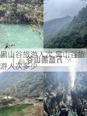 黑山谷旅游人次,黑山谷旅游人次多少