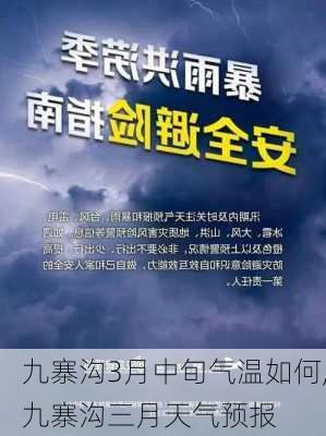 九寨沟3月中旬气温如何,九寨沟三月天气预报