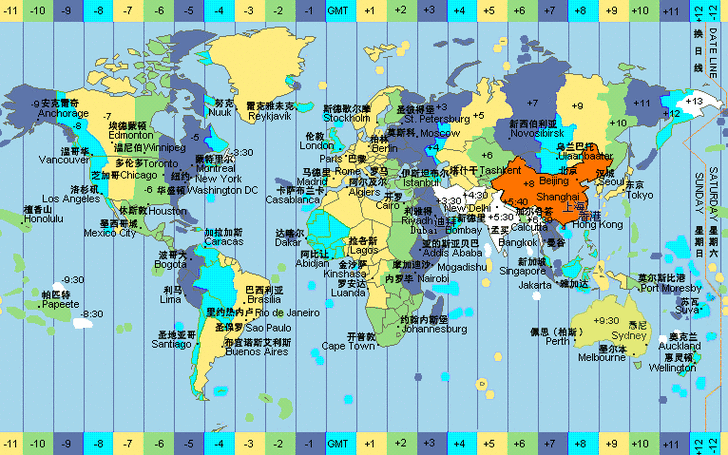 中俄时差对照表24小时,中俄时差对照表24小时图片