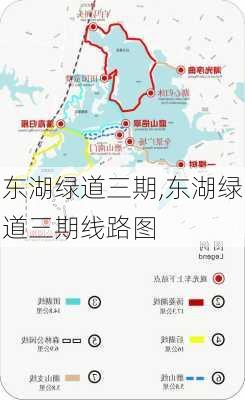 东湖绿道三期,东湖绿道三期线路图