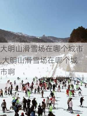 大明山滑雪场在哪个城市,大明山滑雪场在哪个城市啊