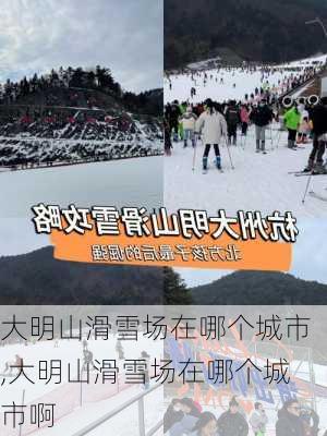 大明山滑雪场在哪个城市,大明山滑雪场在哪个城市啊