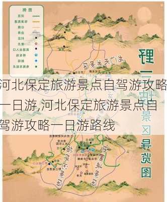 河北保定旅游景点自驾游攻略一日游,河北保定旅游景点自驾游攻略一日游路线