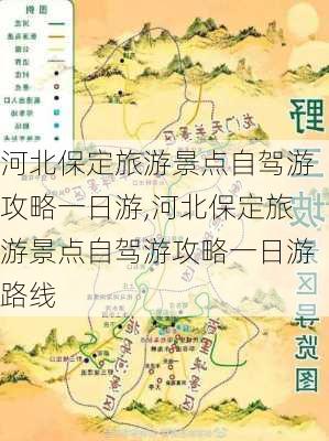 河北保定旅游景点自驾游攻略一日游,河北保定旅游景点自驾游攻略一日游路线