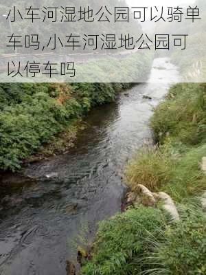 小车河湿地公园可以骑单车吗,小车河湿地公园可以停车吗