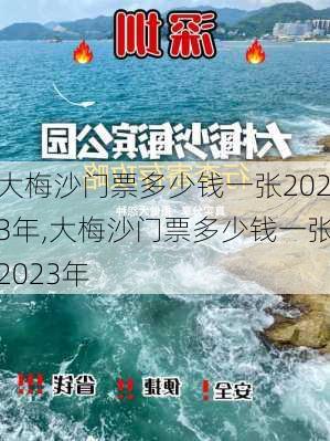 大梅沙门票多少钱一张2023年,大梅沙门票多少钱一张2023年