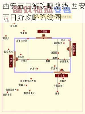 西安五日游攻略路线,西安五日游攻略路线图