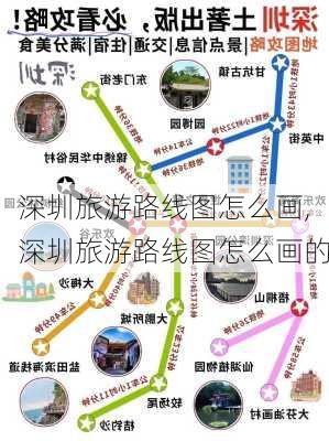 深圳旅游路线图怎么画,深圳旅游路线图怎么画的