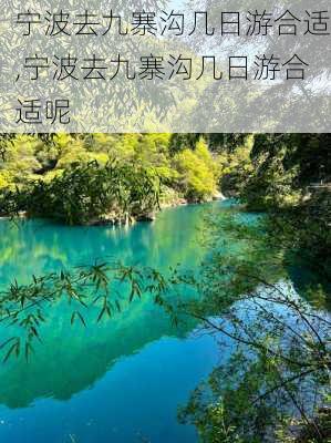 宁波去九寨沟几日游合适,宁波去九寨沟几日游合适呢