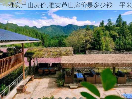 雅安芦山房价,雅安芦山房价是多少钱一平米