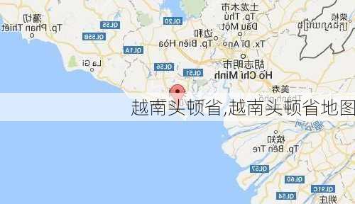 越南头顿省,越南头顿省地图