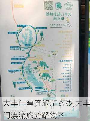 大丰门漂流旅游路线,大丰门漂流旅游路线图