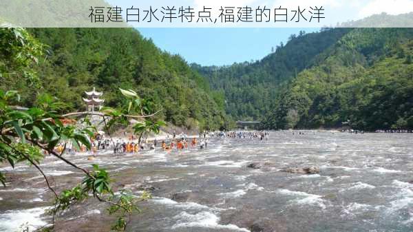 福建白水洋特点,福建的白水洋