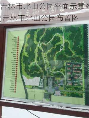 吉林市北山公园平面示意图,吉林市北山公园布置图