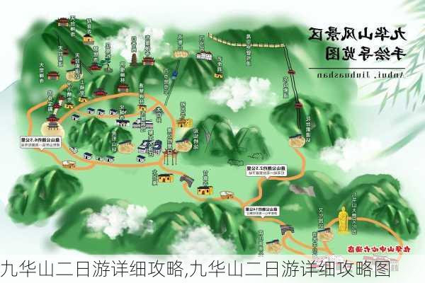 九华山二日游详细攻略,九华山二日游详细攻略图