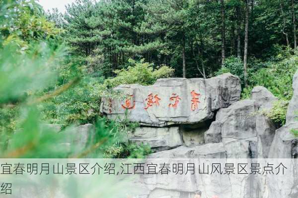 宜春明月山景区介绍,江西宜春明月山风景区景点介绍