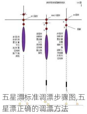 五星漂标准调漂步骤图,五星漂正确的调漂方法