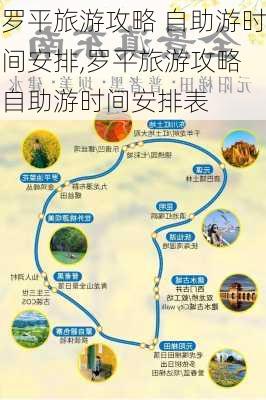 罗平旅游攻略 自助游时间安排,罗平旅游攻略 自助游时间安排表