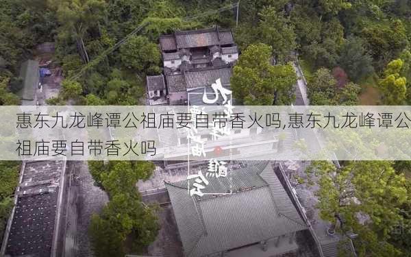 惠东九龙峰谭公祖庙要自带香火吗,惠东九龙峰谭公祖庙要自带香火吗