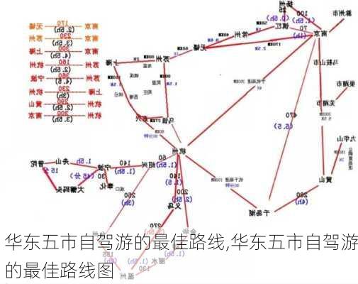 华东五市自驾游的最佳路线,华东五市自驾游的最佳路线图