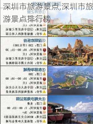 深圳市旅游景点,深圳市旅游景点排行榜