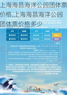 上海海昌海洋公园团体票价格,上海海昌海洋公园团体票价格多少