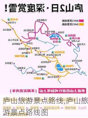 庐山旅游景点路线,庐山旅游景点路线图