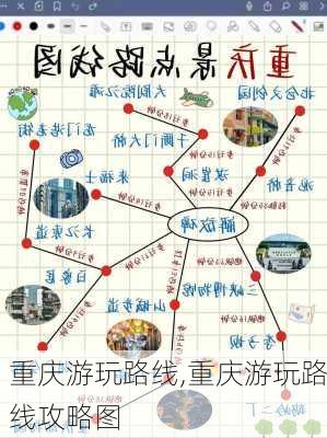 重庆游玩路线,重庆游玩路线攻略图