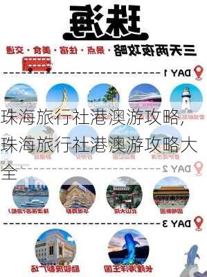 珠海旅行社港澳游攻略,珠海旅行社港澳游攻略大全