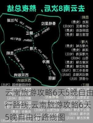 云南旅游攻略6天5晚自由行路线,云南旅游攻略6天5晚自由行路线图