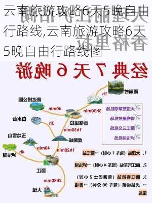 云南旅游攻略6天5晚自由行路线,云南旅游攻略6天5晚自由行路线图