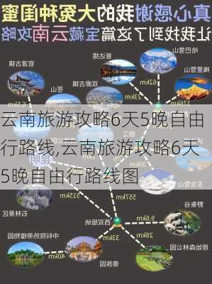 云南旅游攻略6天5晚自由行路线,云南旅游攻略6天5晚自由行路线图