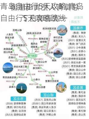 青岛自由行5天攻略,青岛自由行5天攻略路线