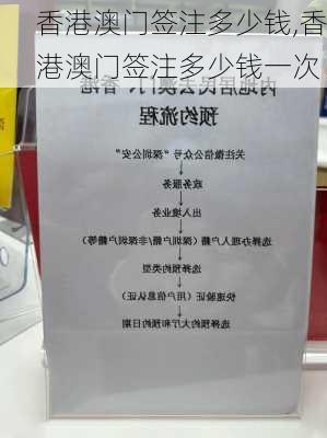 香港澳门签注多少钱,香港澳门签注多少钱一次